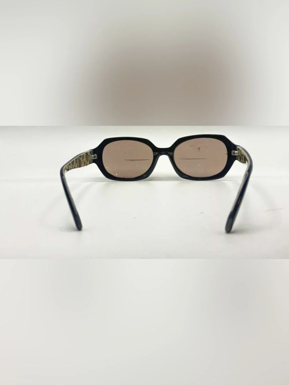 Adrienne Vittadini AV5025S Black Oval Sunglasses Frames Only